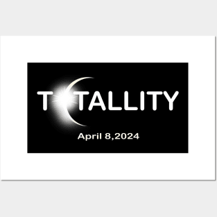 Totality April 8,2024 Posters and Art